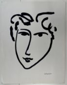 SIX VINTAGE LITHOGRAPHS ON PAPER AFTER HENRI MATISSE
