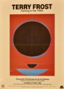 TERRY FROST RA - ' PAINTING IN THE 1980S ' EXHIBITION POSTER