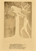 ELIZABETH FRINK - THE MERCHANT'S TALE, 1972 ETCHING & AQUATINT