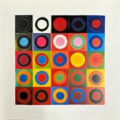 TERRY FROST - ORCHARD TAMBOURINE PRINT ON PAPER
