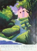 DAVID MARTIN - ARCHITECTURAL LANDSCAPES EXHIBITION POSTER