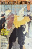 HENRI DE TOULOUSE-LAUTREC - GRAPHIC WORKS EXHIBITION POSTER