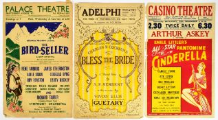 1940S THEATRE POSTERS - COLLECTION OF ASSORTED