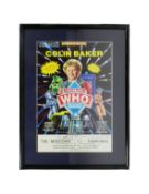 DOCTOR WHO - THE ULTIMATE ADVENTURE - ORIGINAL SIGNED POSTER