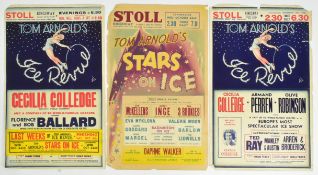 1940S THEATRE POSTERS – TOM ARNOLD'S ICE REVUE