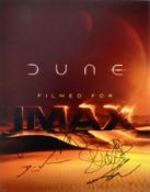 DUNE (2021) - CAST MULTI-SIGNED 11X14