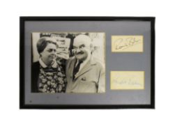 OPEN ALL HOURS - RONNIE BARKER & LYNDA BARON AUTOGRAPHS