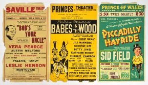 1940S THEATRE POSTERS - POST-WAR COLLECTION