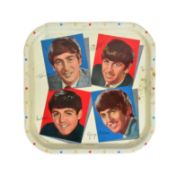 THE BEATLES - VINTAGE TIN TRAY BY WORCESTER WARE