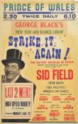 1940S THEATRE POSTER – STRIKE IT AGAIN - PRINCE OF WALES
