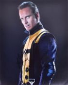 X-MEN - MICHAEL FASSBENDER - AUTOGRAPHED 8X10