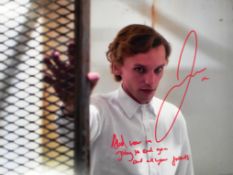JAMIE CAMPBELL BOWER - STRANGER THINGS - SIGNED 16X12
