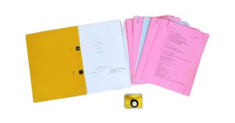 ALIEN (1979) - ORIGINAL REVISED DRAFT SCREENPLAY & OTHER ITEMS