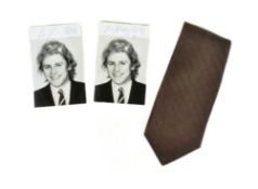 PAUL NICHOLAS - JUST GOOD FRIENDS - PERSONALLY WORN NECK TIE