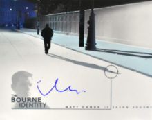 MATT DAMON - THE BOURNE IDENTITY - SIGNED 8X10