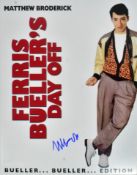 FERRIS BUELLER'S DAY OFF - MATTHEW BRODERICK - SIGNED 8X10
