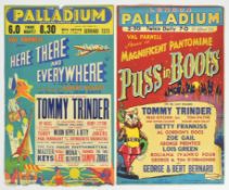 1940S THEATRE POSTERS - TOMMY TRINDER - LONDON PALLADIUM