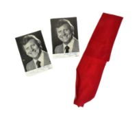CORONATION STREET - JOHNNY BRIGGS (D.2021) - PERSONALLY WORN TIE