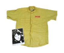 MEAT LOAF (D.2022) - PROMOTIONAL SHIRT & AUTOGRAPH
