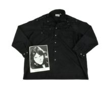 MEAT LOAF (D.2022) - PERSONALLY OWNED AND WORN SHIRT + AUTOGRAPH