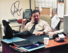 RICKY GERVAIS - THE OFFICE - AUTOGRAPHED 11X14