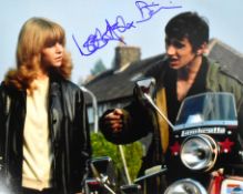 QUADROPHENIA - LESLIE ASH & PHIL DANIELS - DUAL SIGNED PHOTO - AFTAL