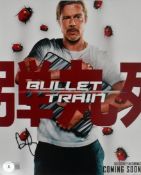 BRAD PITT - BULLET TRAIN (2022) - SIGNED 8X10