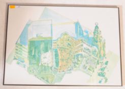 RICHARD CARMAN & BRUCE NICOL - ARCHITECTURAL PRINT