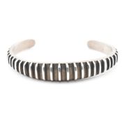 ANNA GRETA EKER NORWEGIAN SILVER OPEN CUFF BANGLE