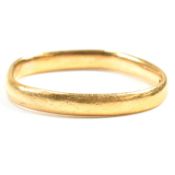 EARLY 20TH CENTURY HALLMARKED 22CT GOLD BAND RING AF