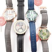 COLLECTION OF CONSTANTIN WEISZ GENTLEMAN'S WRISTWATCHES