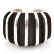 ANNA GRETA EKER HALLMARKED SILVER MODERNIST RING