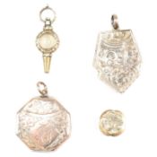 COLLECTION OF ROLLED GOLD JEWELLERY & ACCESSORIES