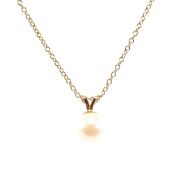 HALLMARKED 9CT GOLD NECKLACE CHAIN & PENDANT