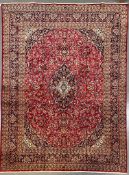 20TH CENTURY CENTRAL PERSIAN KASHAN FLOOR CARPET RUG