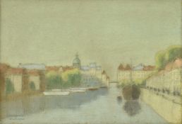 REGINALD WILKINSON (B.1881) - 20TH CENTURY PASTEL DRAWING