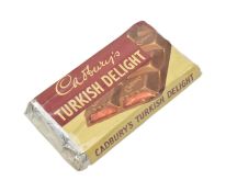 VINTAGE CHOCOLATE DUMMY BAR - MID CENTURY CADBURYS BAR