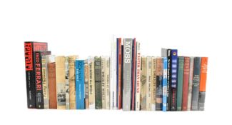 MOTORING INTEREST. COLLECTION OF BOOKS ON RACING & CARS