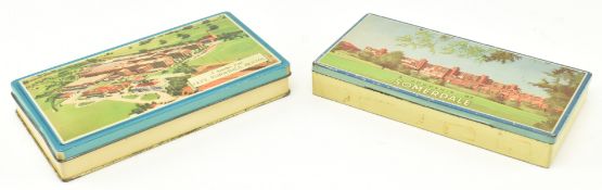 FRY'S CHOCOLATE - TWO VINTAGE ADVERTISING SOMERDALE TINS