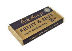 VINTAGE CHOCOLATE DUMMY BAR - MID CENTURY CADBURYS CREAM