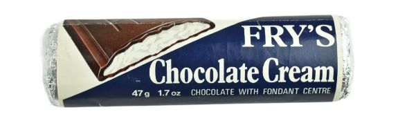 VINTAGE CHOCOLATE DUMMY BAR - MID CENTURY FRY'S CREAM