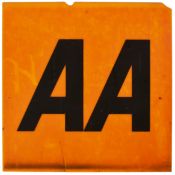 20TH CENTURY AA AUTOMOBILE ACRYLIC ADVERTISING SIGN