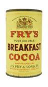 FRY'S BREAKFAST CHOCOLATE - EARLY 20TH CENTURY TIN