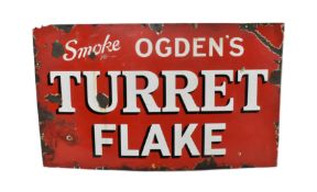 OGDENS - VINTAGE POINT OF SALE ENAMEL SIGN