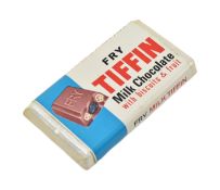 VINTAGE CHOCOLATE DUMMY BAR - MID CENTURY FRY'S TIFFIN BAR