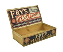 FRY'S CHOCOLATE - VICTORIAN ADVERTISING DISPLAY WOODEN BOX