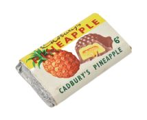 VINTAGE CHOCOLATE DUMMY BAR - MID CENTURY CADBURYS BAR