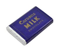 VINTAGE CHOCOLATE DUMMY BAR - MID CENTURY CARSON'S BAR