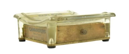 CAVANDER'S GOLD LEAF CIGARETTES ADVERTISING DISPLAY CASE