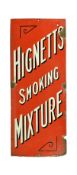 VINTAGE HIGNETT'S ENAMEL ADVERTISING SIGN